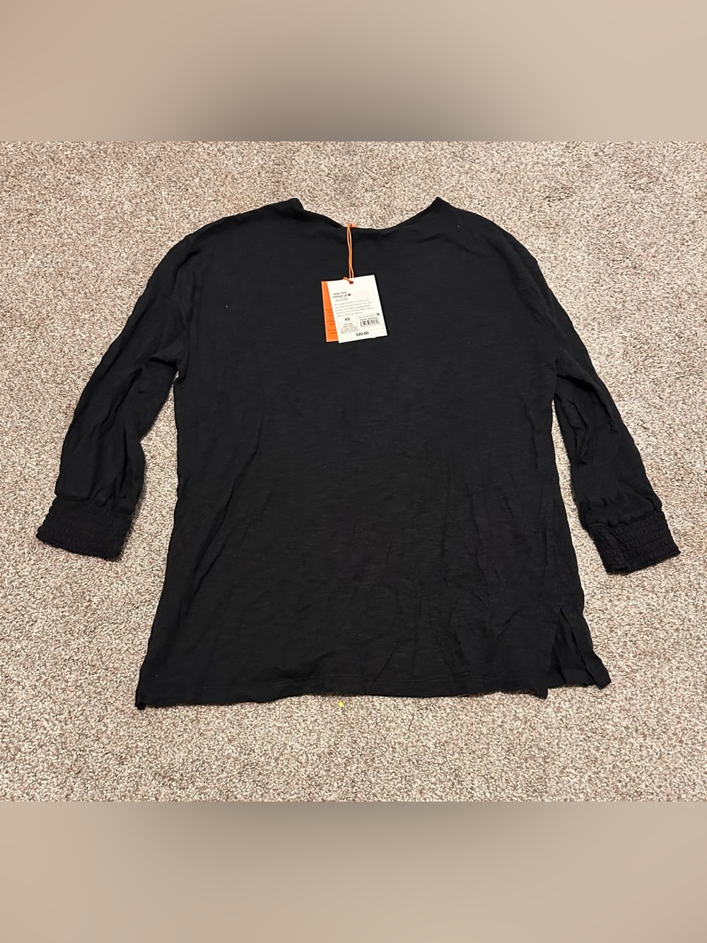 Knox Rose Black Long Sleeve Blouse - Picture 7 of 8